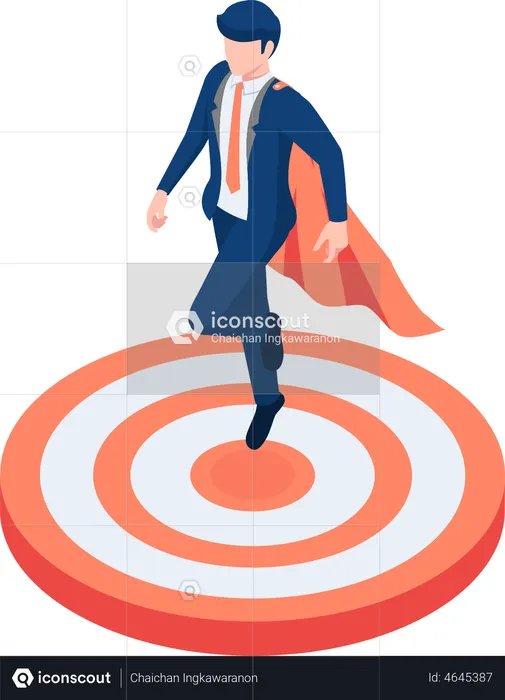 Business target  Illustration