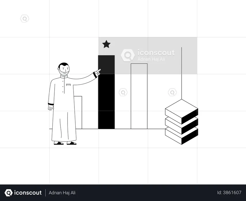 Business target  Illustration