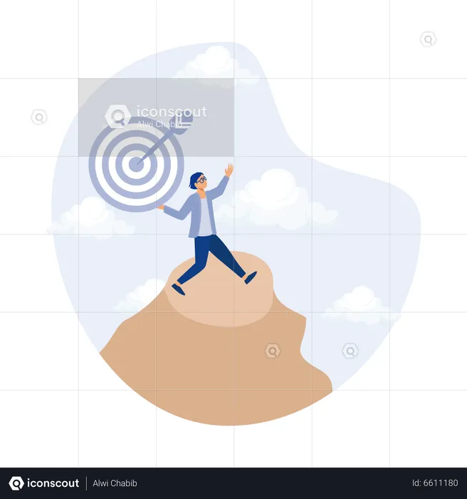 Business Target  Illustration