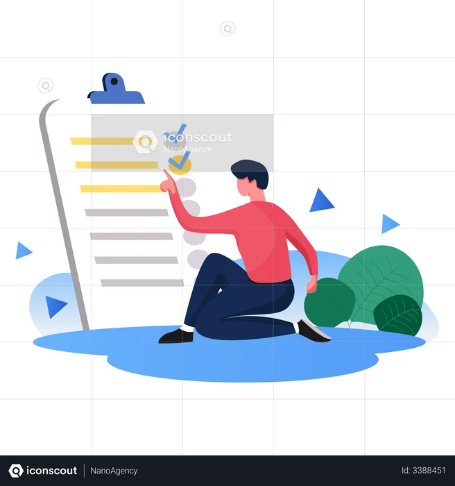 Business Task Management  Illustration