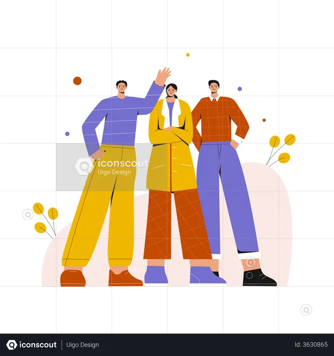 Business Team  Illustration