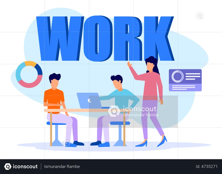 Business Team  Illustration