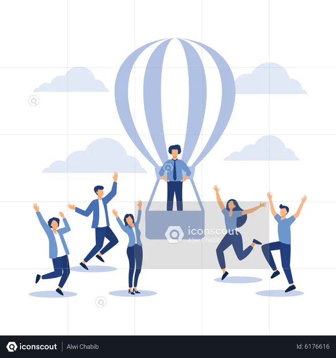 Business Team  Illustration