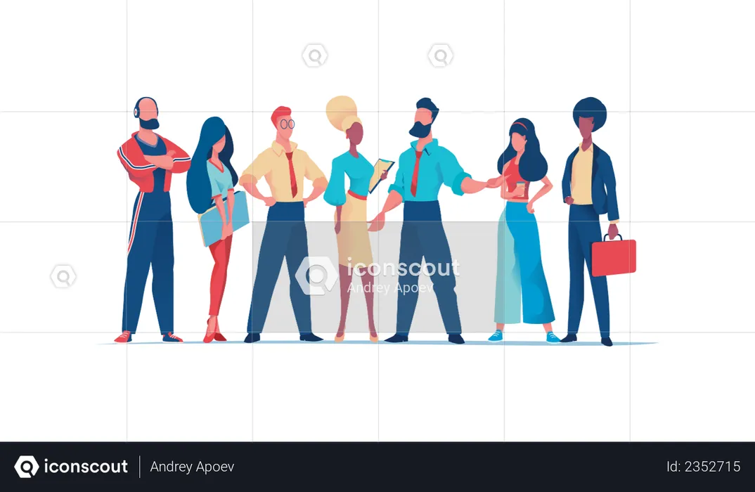 Business team  Illustration