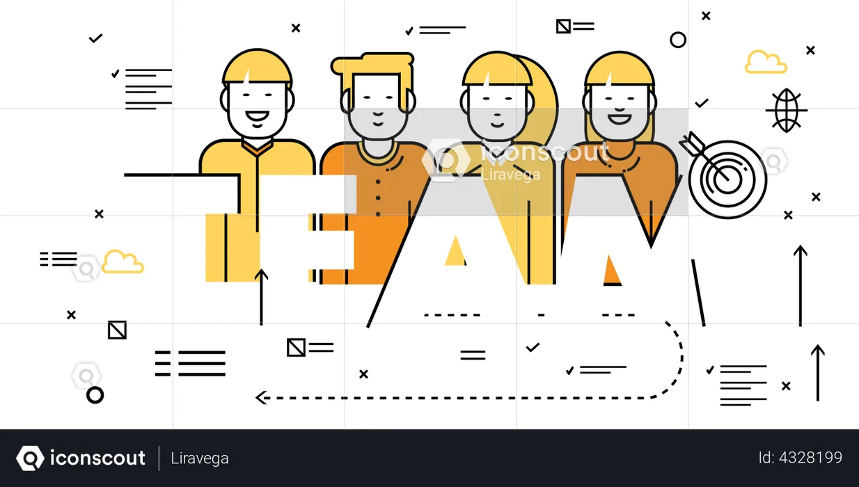 Business team  Illustration