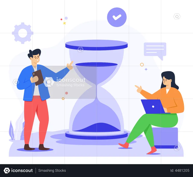 Business Time  Illustration