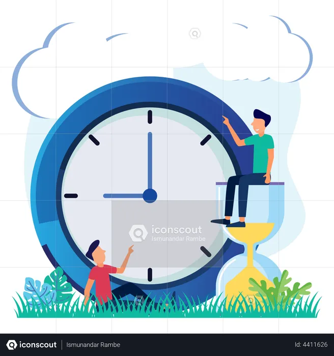 Business Time  Illustration