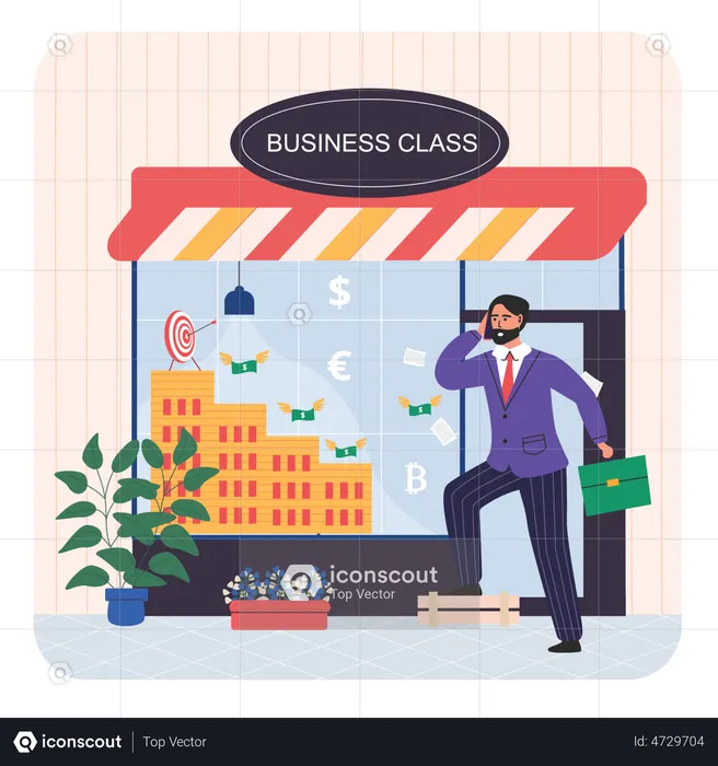 Business Training  Illustration
