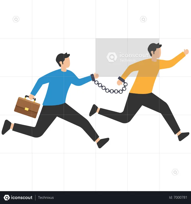 Business trusted partnership  Illustration