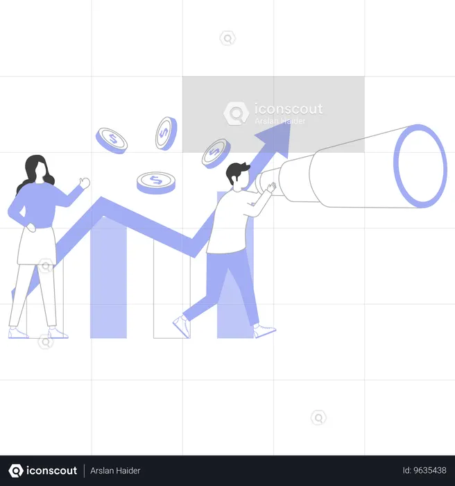 Business Vision  Illustration