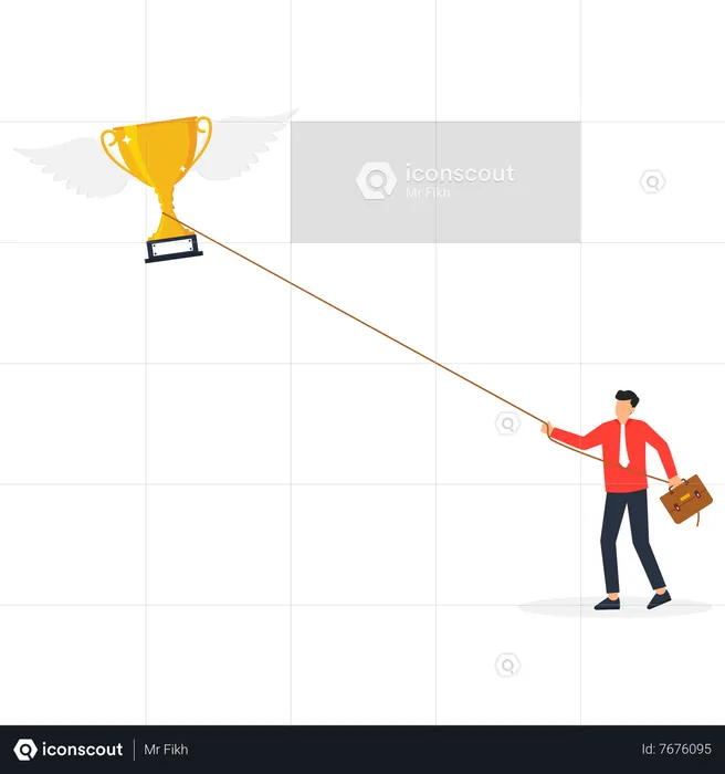 Business winner  Illustration