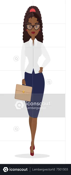 Business woman  Illustration