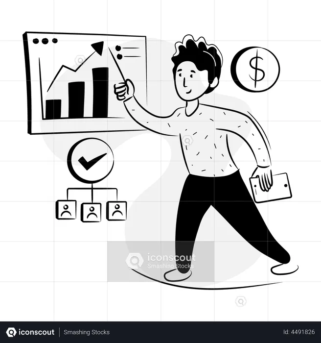 Business Workflow  Illustration