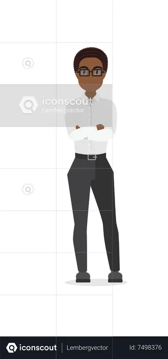 Businessman Character  Illustration