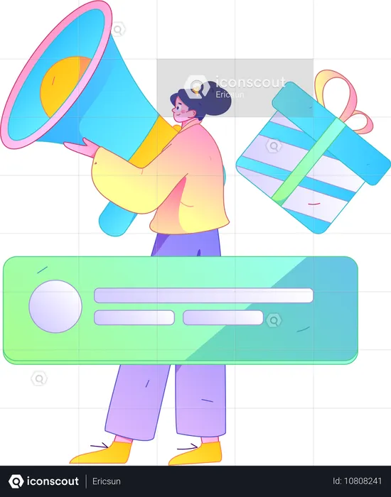 Businessman doing Customer Evaluation  Illustration