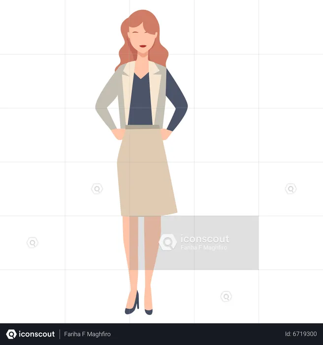 Businesswoman  Illustration
