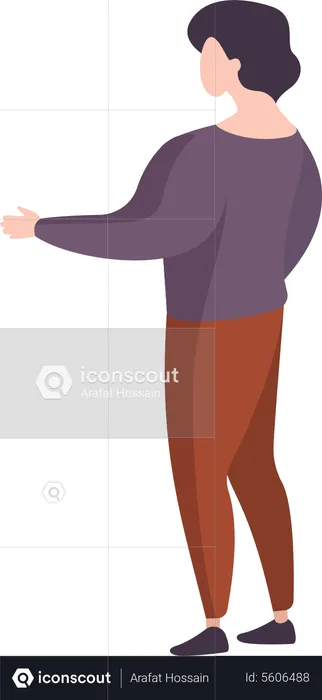 Businesswoman doing handshake  Illustration