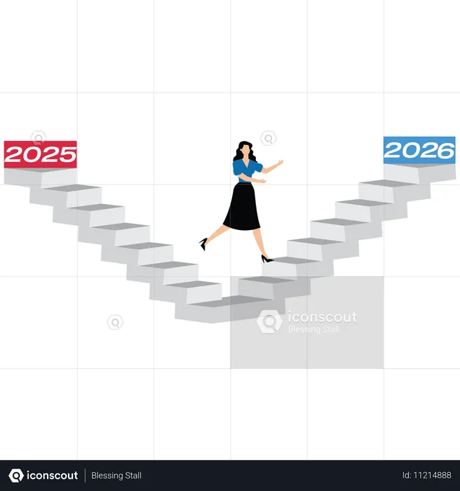 사업가, 2026년 진입  일러스트레이션