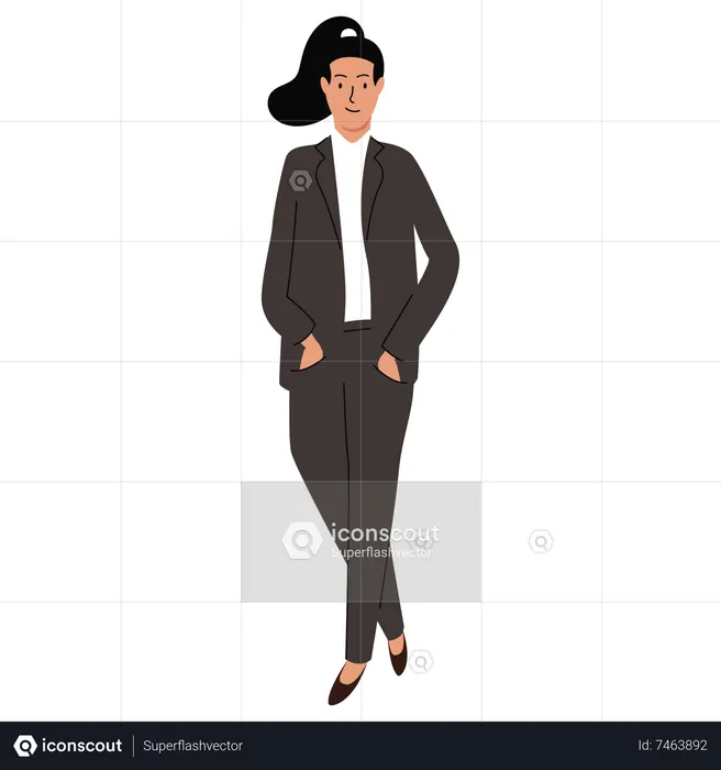 Businesswoman  Illustration