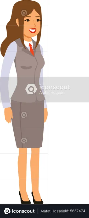 Businesswoman  Illustration