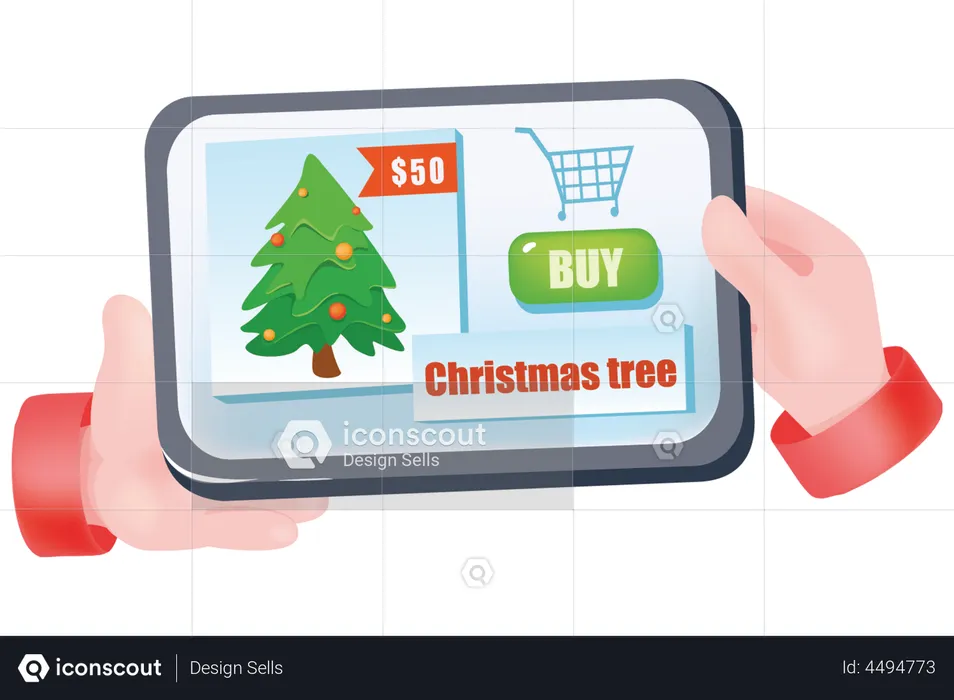 Buy Christmas Tree  Illustration