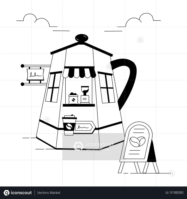 Café expresso  Ilustração