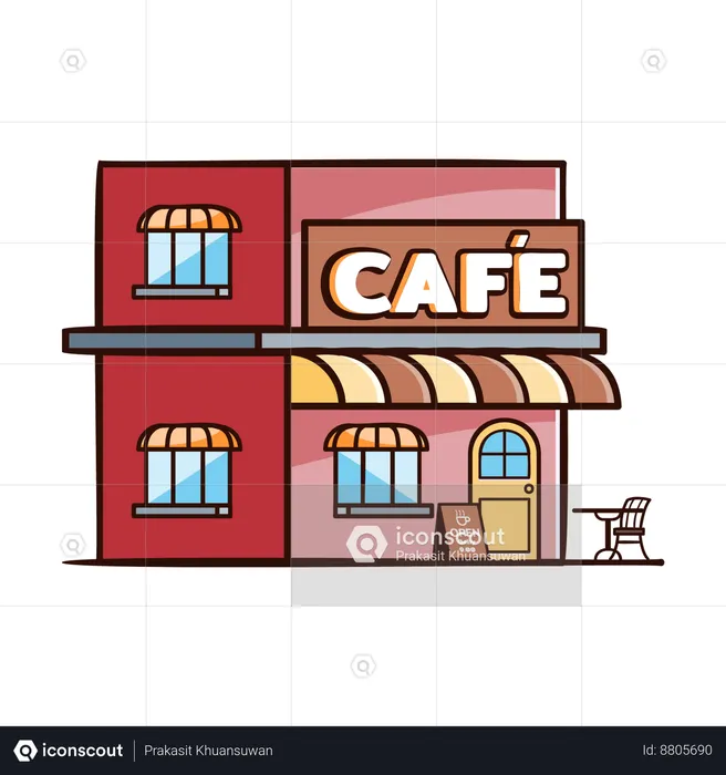 Cafe  Illustration