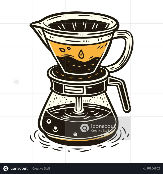 Infusion de café  Illustration