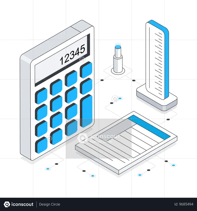 Calculadora  Ilustración