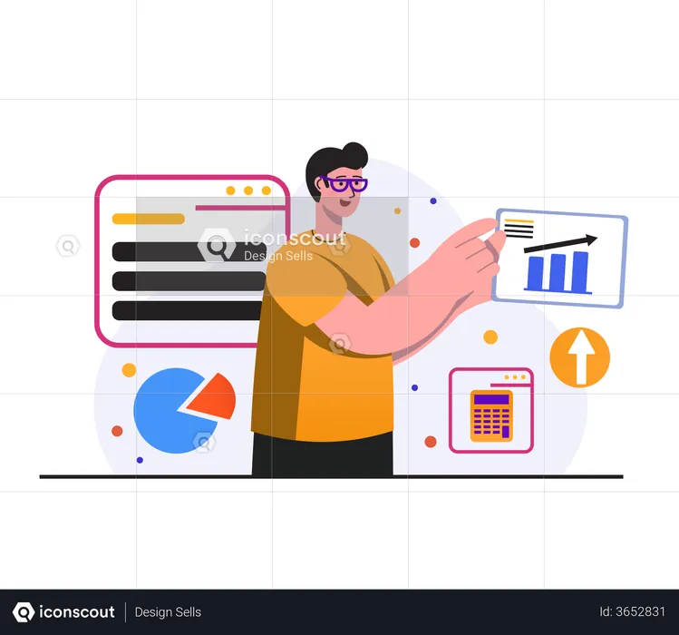 Calculating statistics  Illustration