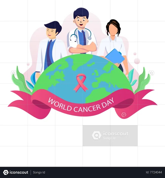 Campagne de sensibilisation au cancer  Illustration