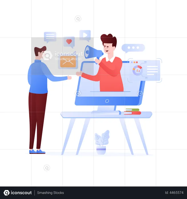 Campagne publicitaire  Illustration