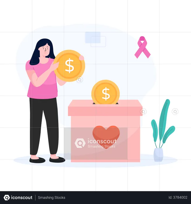 Cancer Funding  Illustration