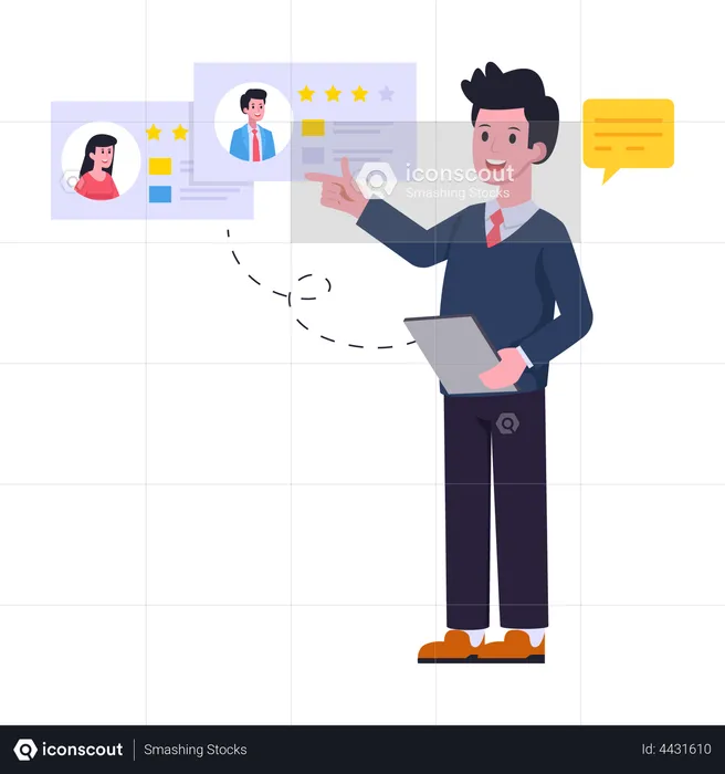 Candidate Review  Illustration