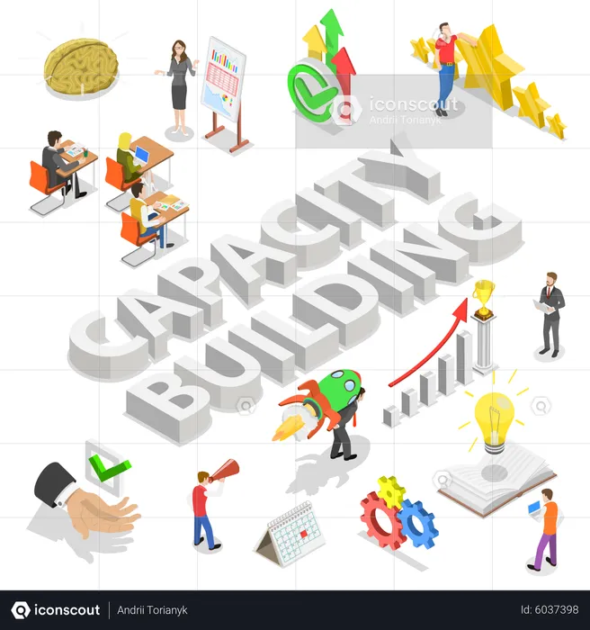 Capacity building  Illustration