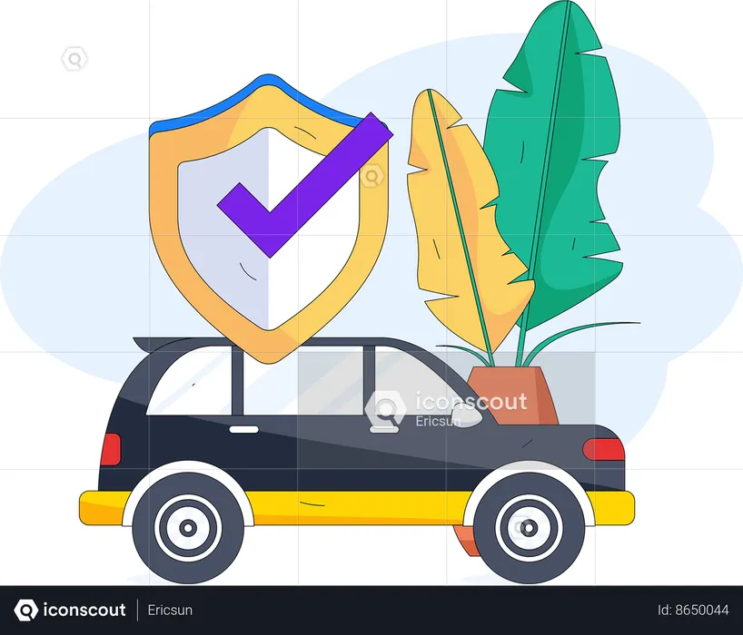 Car insurance  Illustration