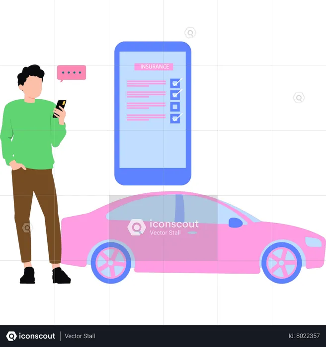 Car insurance  Illustration