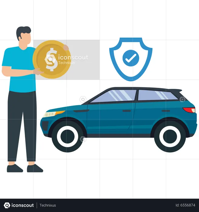 Car insurance  Illustration