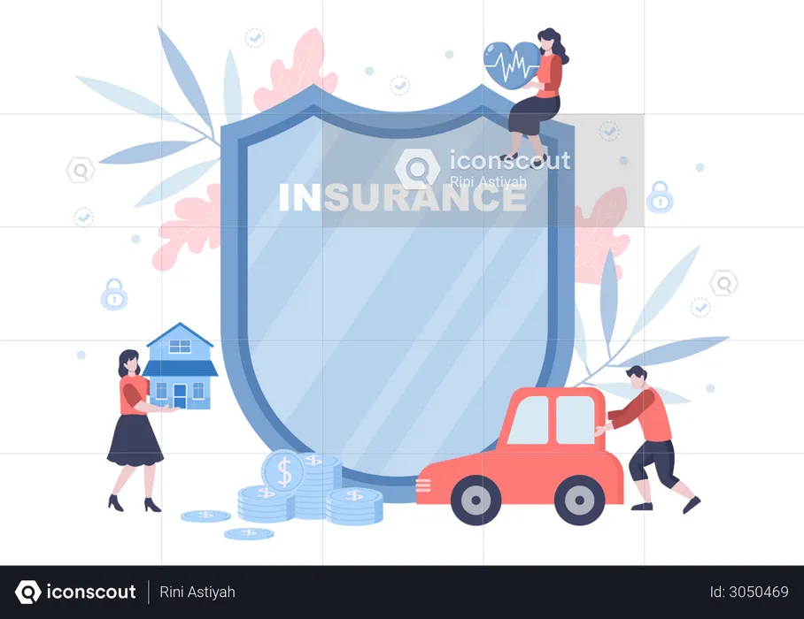 Car Insurance policy  Illustration