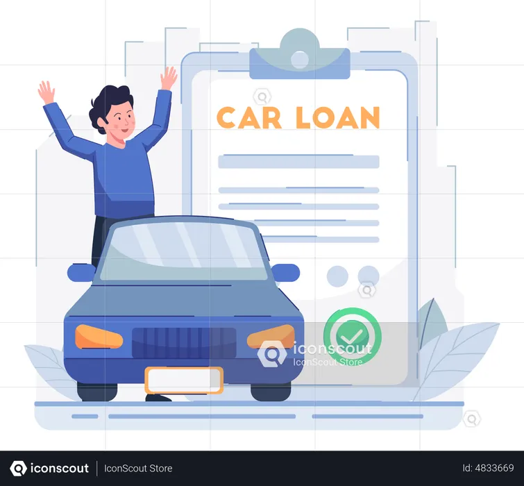 Car loan  Illustration