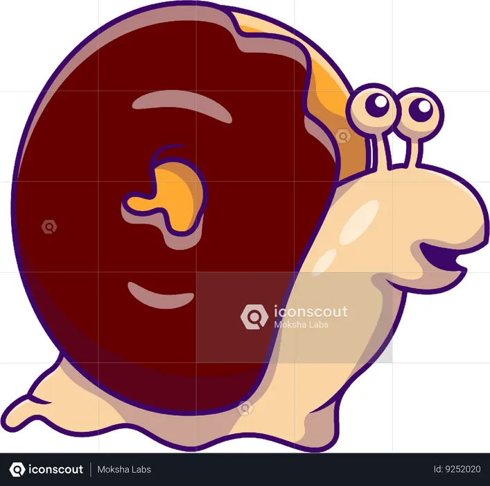 Caracol Donut  Ilustração