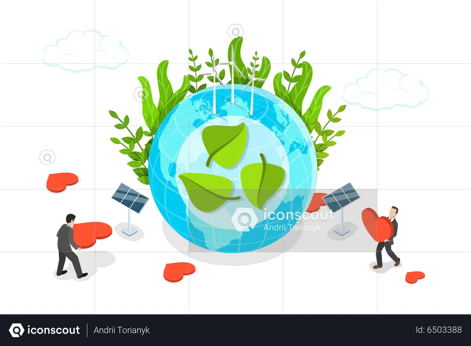 Carbon Neutrality  Illustration