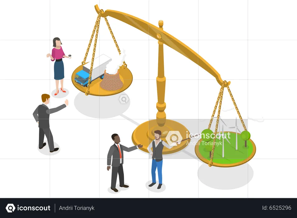 Carbon Neutrality  Illustration