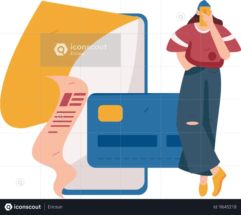 Card Payment  Illustration