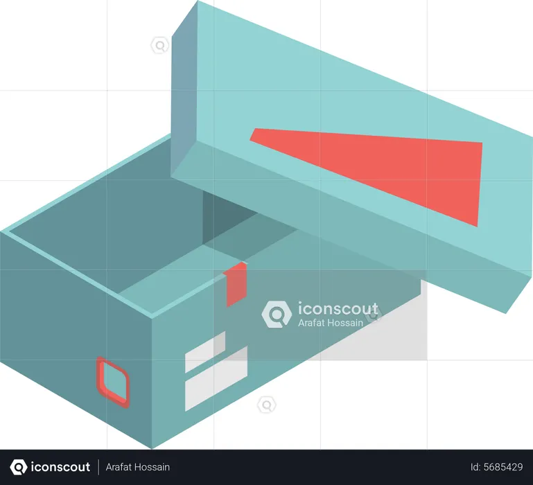Cardboard Box  Illustration