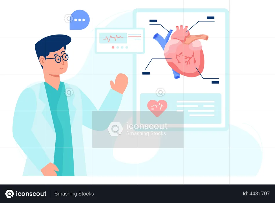 Cardiology  Illustration