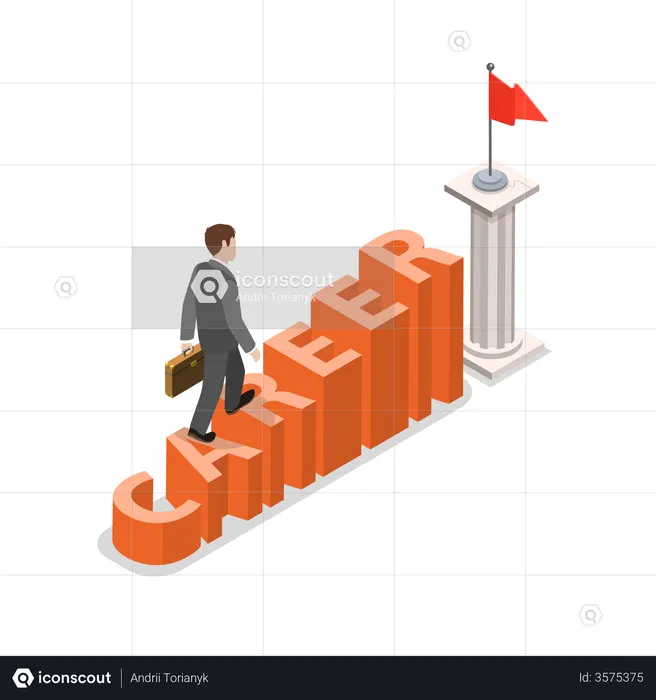 Career Development  Illustration