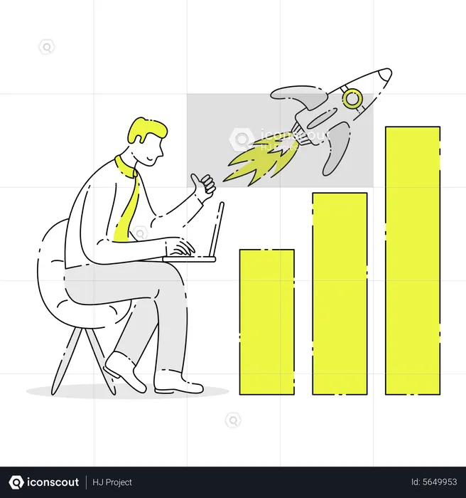 Career growth  Illustration