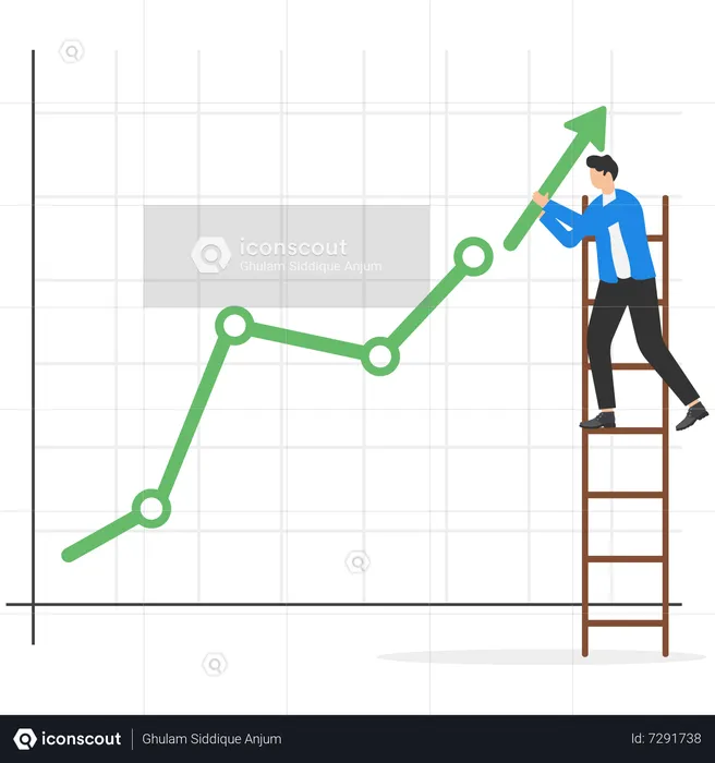 Career growth  Illustration