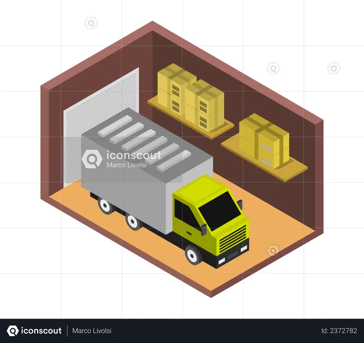 Cargo House  Illustration